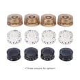 thumbnail image 3 of 4pcs Speed Volume Tone Control Knobs for Gibson Les Paul Guitar Replacement Electric Guitar Parts Black, 3 of 7