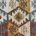 thumbnail image 7 of Loomaknoti Alsbrooke Bradin 9' x 12' Orange Tribal Indoor Area Rug, 7 of 7