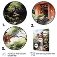 thumbnail image 3 of Designart "Imperial Palace China Art painting III" Cityscapes Floater Framed Wall Decor, 3 of 7