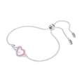 thumbnail image 2 of Pulsera Swarovski Hyperbola Heart Infinity Rosa Rodio, 2 of 4