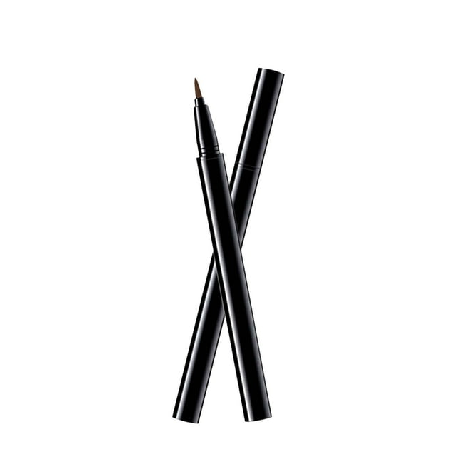 LILELIS Crayon à Sourcils Fête Art Crayon à Sourcils Marron Styles Marron Foncé Liquide Coloré Longue Durée 1.5ml Hyper Stylo Rouleau Anti-Transpiration Tampon Œil de Chat Mode Maquillage Taille-Crayons