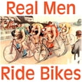 thumbnail image 3 of CafePress - Real Men Ride Bikes Large Mug - 15 oz Ceramic Large White Novelty Mug, 3 of 4