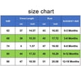 thumbnail image 2 of WIBACKER Newborn Baby Girls Summer Clothes Infant Short Sleeve Butterfly Print Romper Dress Headband Outfits, 2 of 8