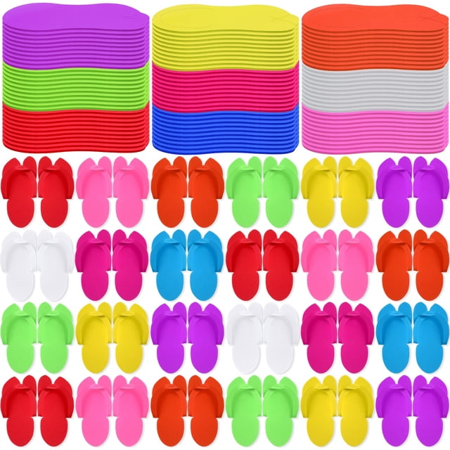 Zapatillas de pedicura desechables JagEly, 90 pares, para mujeres y niñas