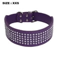 thumbnail image 2 of Collar para perros con diamantes de imitación Berry Pet: 5 filas de cuero PU con incrustaciones de diamantes de cristal brillantes, 2 of 5