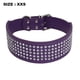 thumbnail image 2 of Collar para perro Berry Pet con diamantes de imitación, 5 filas de diamantes de cristal brillantes con incrustaciones de piel sintética Adepaton CPB-US-YY316-3, 2 of 5