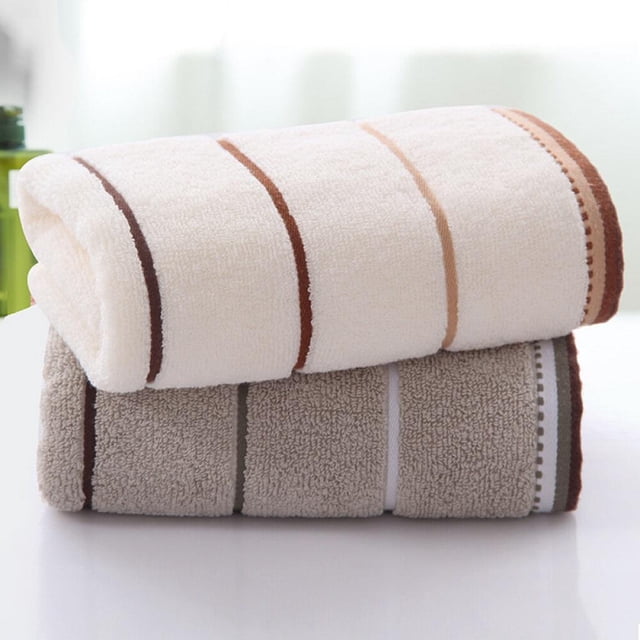 Juego de toallas de 2 piezas, toallas absorbentes suaves para baño Macarena Toallas de algodón espesadas
