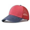 thumbnail image 2 of Moocorvic Mens Snapback Hats Adjustable Brim High Top Baseball Cap, 2 of 4