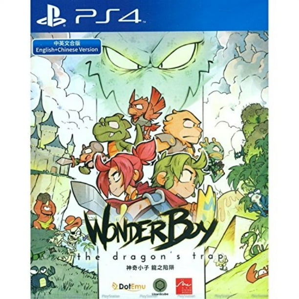 Ps4 Wonder Boy The Dragon S Trap Asian Ver Chinese English Japanese Subs Walmart Com Walmart Com