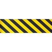 10X48in LONGBOARD SKATEBOARD GRIPTAPE Caution Pro Grip Tape by Black Diamond