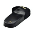 thumbnail image 3 of Puma Leadcat Suede Men's Slides Puma Black/Puma Team Gold 365758-01, 3 of 6