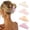 Gradations #2, variant on 4Pcs Large Acrylic Clips - Big Non-Slip Banana Barrettes for Thick Hair, Strong Hold Jaw Clips for Women Girls