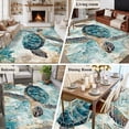 thumbnail image 6 of Area Rug 72×108in, Floor Carpet Living Room Rug, Non-Slip Welcome Mat Indoor Rugs for Bedroom Dining Room, 6 of 9
