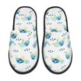 thumbnail image 2 of KLL Sea Turtle Slippers for Women Men House Slip on Indoor Outdoor Bedroom Furry Fleece Lined Ladies Comfy Anti-Skid Rubber Hard Sole-Medium, 2 of 8
