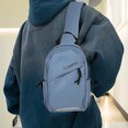 thumbnail image 4 of Mochila de hombro Hiroekza para hombre, bolso de viaje ligero y fácil de llevar, bolso pequeño informal para exteriores, liquidación, 4 of 6