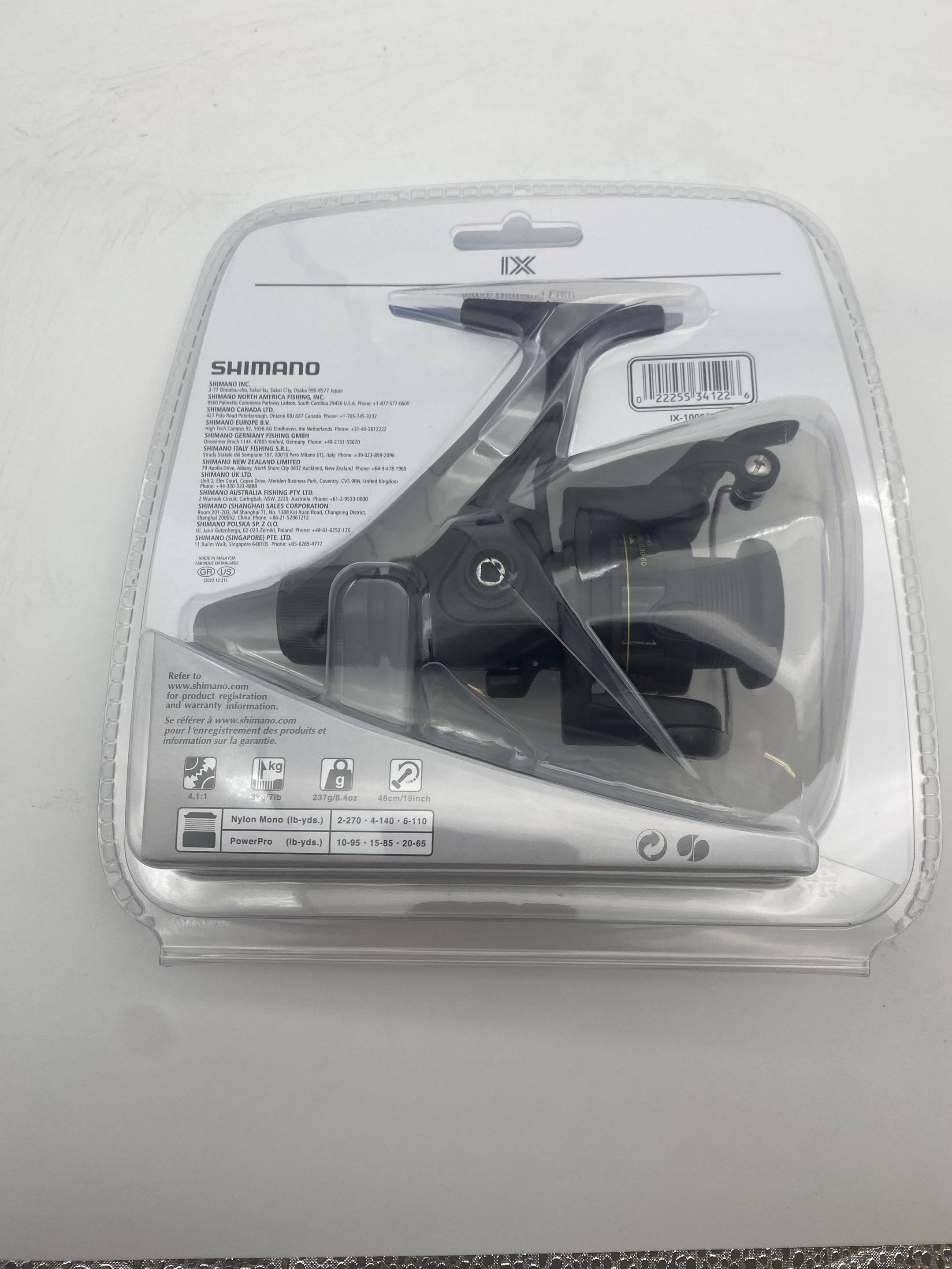 Shimano Ultra-Light IX1000R RDRG CLAM Quick Fire II Spinning
