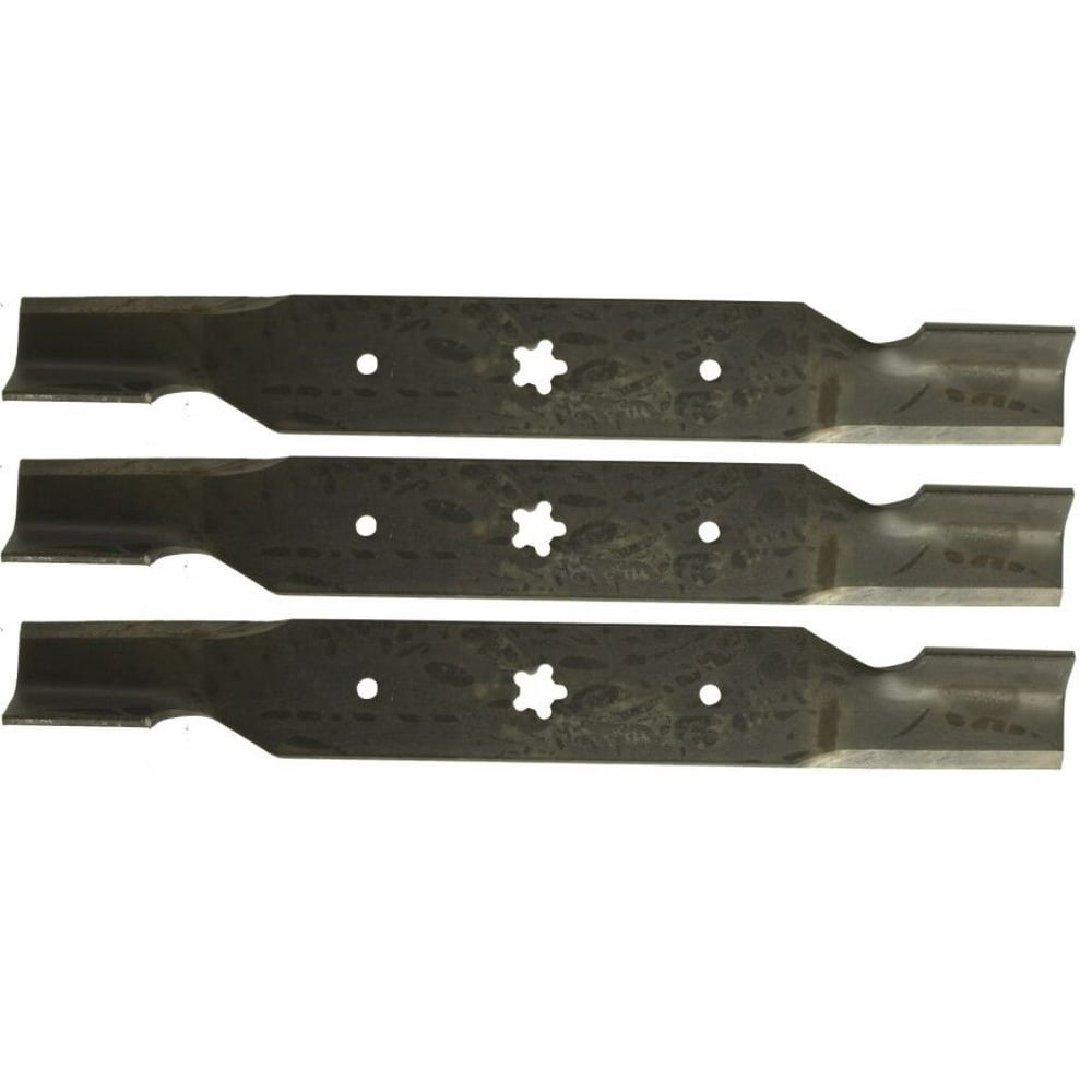 3 Genuine Husqvarna 532187256 HighLift Blades for 54" Deck Walmart