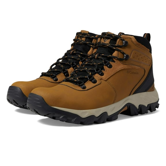 Columbia Newton Ridge Plus II Waterproof (Mens, Elk/Black, 15, Medium)