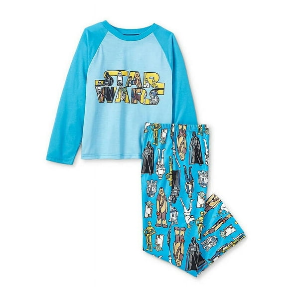 Star Wars Boys Character Vader, Chewy, Yoda Pajama Set (Size 6)