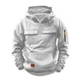thumbnail image 4 of Hoodies for Boys Size 8 Boys Hoodies Casual Thermal Zip up Winter Jacket for Teen Boy Long Sleeve Hooded Kids Fall Sweatshirts with Pockets, 4 of 6