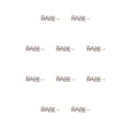 thumbnail image 1 of Sonducket Pinzas para el cabello encantadoras letras útiles hermosas pinzas para la cabeza resistentes decorativas delicadas herramientas de estilismo con BEBÉ 10piezas Sonducket CBP301030, 1 of 5