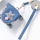 thumbnail image 5 of Xihbxyly Chaleco de Gamuza para Perro, Banda Reflectante de Seguridad, Correa de Pecho Acolchada Suave, Transpirable y Cómodo, Ideal para Entrenamiento y Paseo, Mini Mochila para Refrigerios, Talla A, 5 of 7