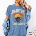 thumbnail image 6 of Retro Jimothy Raccoon Shirt, Funny Seattle Meme Legend, Feral Animal Tee, 6 of 6