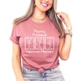 thumbnail image 2 of Funny Pickleball Shirt Playing Pickleball Improves Memory Unisex Gift Tee for Players Mauve Shirt Adult X-Large, 2 of 7
