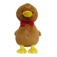 thumbnail image 1 of Holiday Time Plush Duck in Gingerbread 15inch for 3 years and up, 1 of 4