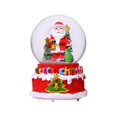 thumbnail image 2 of Musical Christmas Snow Globes Lighted Snow Globes Ornament LED Christmas Crystal C, 2 of 9