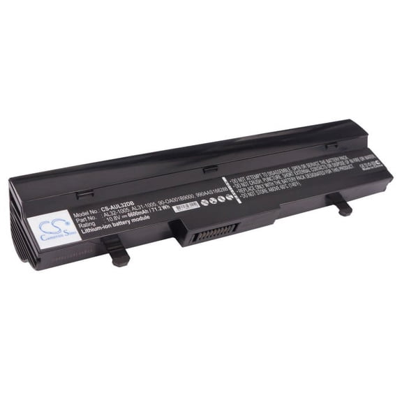 6600mAh AL32-1005 PL32-1005 70-OA1B1B2100 TL31-1005 ML31-1005 PL31-1005 90-OA001B9100 Battery for Asus Eee PC 1005PE-MC17-BK Eee