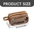 thumbnail image 3 of Solivara Multi Layer Transparent Stationery Bag Detachable For Home Office Organization (D,8.46 × 4.72 × 3.54in), 3 of 7