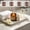 🍒 Brown_Base#455, variant on Handcrafted Tobacco-Free Botanical Scented Candle, Tea-Colored Glass Jar, 220g, Gift