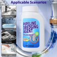 thumbnail image 3 of Drain cleaner, drain clog remover, powerful fast cleaning drainage toilet cleaning tool, suitable for kitchen, sink and toilet pipes, 3 of 4