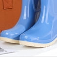 thumbnail image 4 of YUEHUA Womens Rain Boots, Outdoor Casual Short Ankle Rain Shoes, Hiking Camping Daily Wear, Rain Boots for Women, Womens Rain Boots Ankle, Anti-Slip Shoes, Outdoor Garden Shoes, 4 of 9