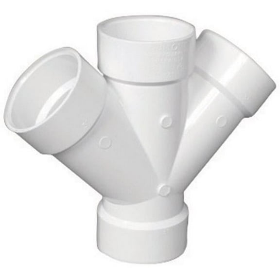 PVC006110800HA 2 in. Double Wye