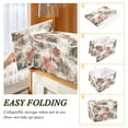thumbnail image 2 of Yayeee Collapsible Cube Storage Bin with Lid Fabric Closet Decorative Basket with Handles, Red Mountain Pattern, 2 of 7