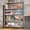 Chrome, variant on REIBII 71"H Wire Shelving Storage Shelves Metal Shelves for Storage,35.4"Wx13.7"D,Adjustable 5-Tier Garage Shelving Heavy Duty Storage Rack Pantry Shelf Kitchen Shelving,Black