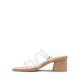 thumbnail image 2 of Sandalias Chunky Mules para Mujer DREAM PAIRS Nude con Tacón de 5.5 cm, 2 of 5