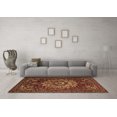thumbnail image 3 of Ahgly Company Indoor Round Persian Brown Traditional Area Rugs, 7' Round, 3 of 4