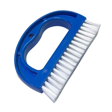 

D-shape Brushed PP Handle Cleaning Bristles Brushes Detail Seam Brush Groove Corner Brush for Car Inner Ornament