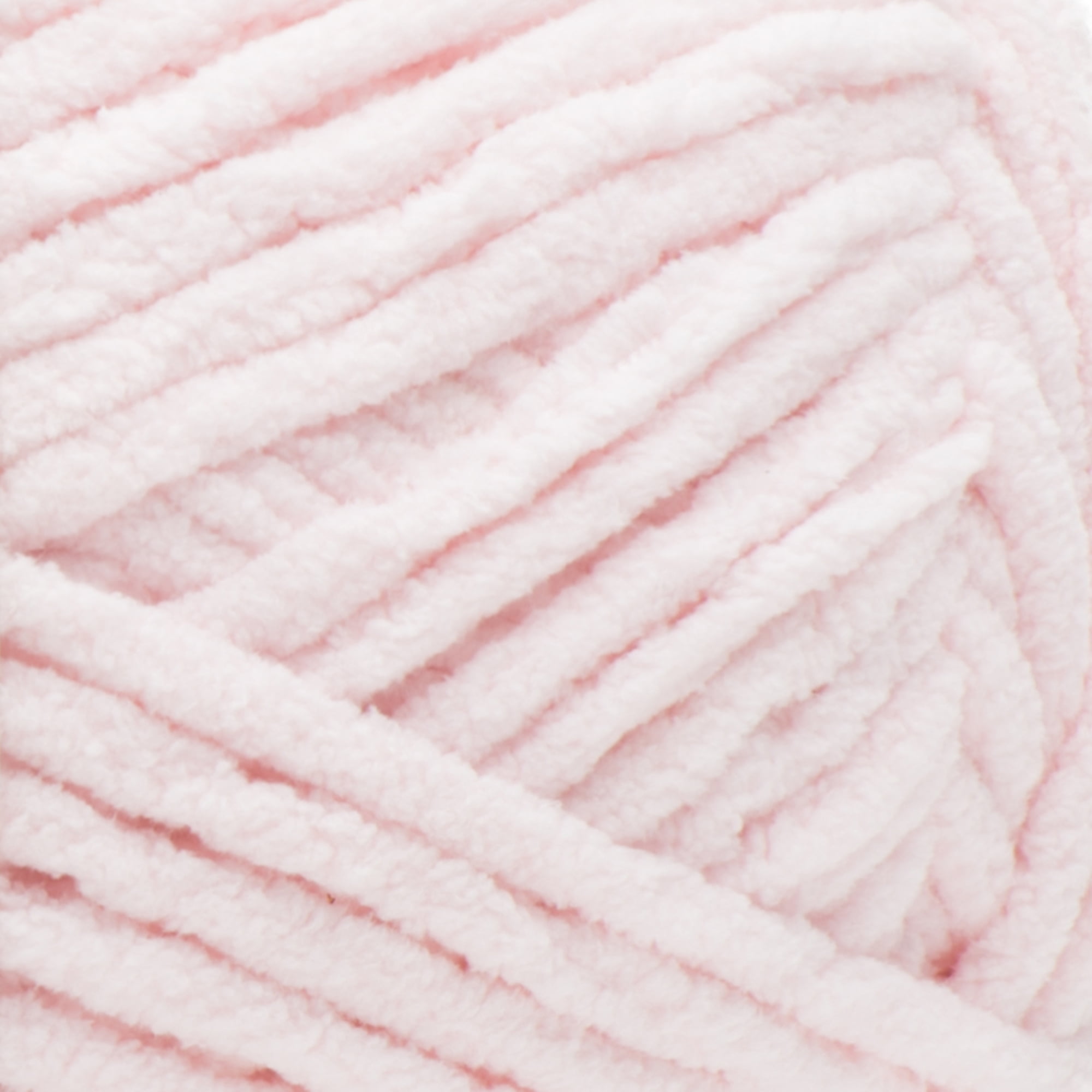 (2 pack) Bernat® Blanket™ #6 Super Bulky Polyester Yarn, Blush Pink 10.5oz/300g, 220 Yards (4 Pack)