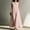 Pink, variant on Wedding Guest Summer Dresses for Women Maxi Cotton Linen Sleeveless Solid V-Neck with Pockets Beach Vacation Casual Khaki Work Sundresses M