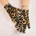thumbnail image 3 of Mittens Elegantly Crafted Velvet Leopard Pattern Winter Accessory for Home Casual Outdoor Use Classic Yet Modern Suitable for All Seasons, 3 of 3