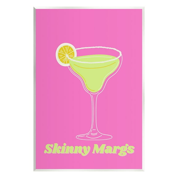 Stupell Industries Vivid Skinny Margs Food & Beverage Painting Unframed Art Print Wall Art, 10 x 15