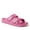 Paradise Pink, variant on EcoCozy Women's Sustainable Double Buckle Sandal