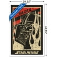 thumbnail image 3 of Star Wars: Saga - Vader Propaganda Wall Poster, 22.375" x 34", Framed, 3 of 3