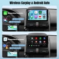 thumbnail image 3 of Estéreo de coche Leadfan para Honda CRV 2002 2003 2004 2005 2006 con Carplay Android Auto, pantalla, 3 of 8