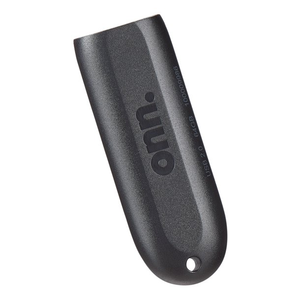 onn. USB 2.0 Flash Drive, 64 GB Capacity