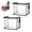 L 2PC, variant on Storage Box with Lid Large Heavy-Duty Thick Plastic Clear Storage Bin High Capacity Organizer for Home, Camping, Travel, Attic and Moving L 1PC